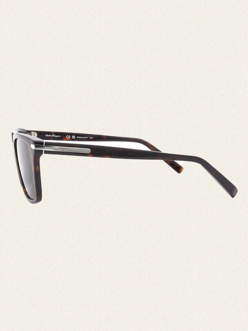 Salvatore Ferragamo SF1037S Tortoise Square Sunglasses - Picture 3 of 11